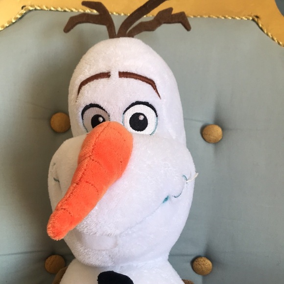 Build a Bear Disney Frozen Olaf plush 22" kids plushie collectible snowman Toy - Picture 8 of 11